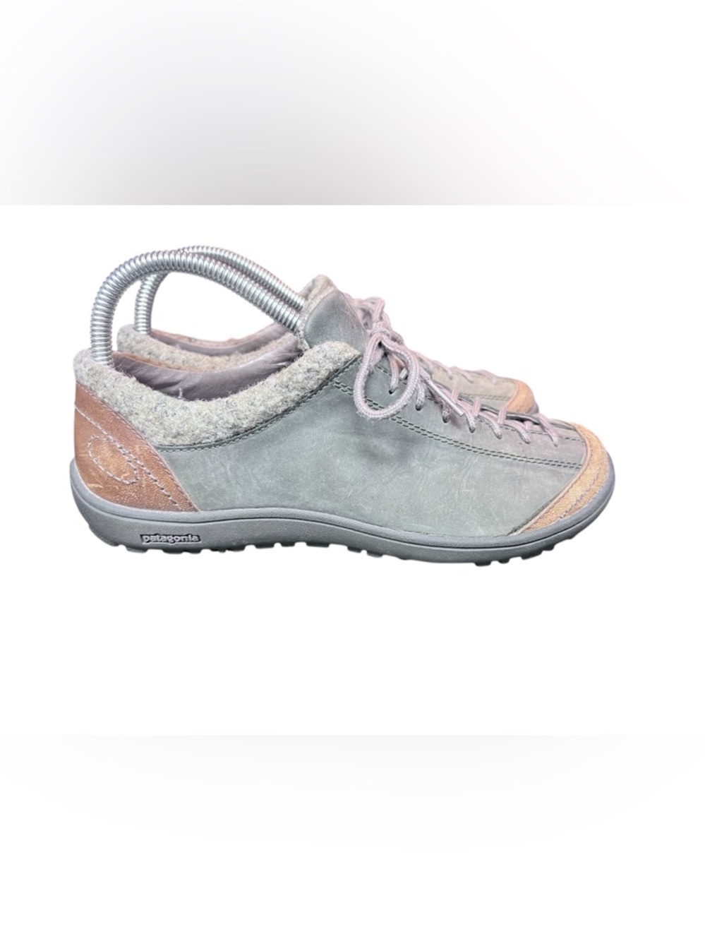 Patagonia Women's Hiking Shoes. Women's Size 7. Green Gray
